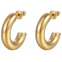 AA 0116 - Oorbellen - Stainless Steel - 2,5cm