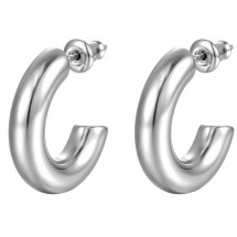 AA 0142 - Oorbellen - Stainless Steel - 2,5cm