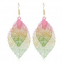 AA 0157 - Oorbellen - Leaves - 6,5cm