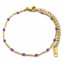 AA 0161 - Armband - Stainless Steel - Dots.