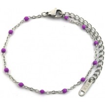 AA 0162 - Armband - Stainless Steel - Dots.