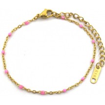 AA 0163 - Armband - Stainless Steel - Dots.