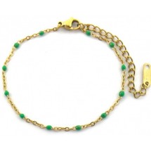 AA 0165 - Armband - Stainless Steel - Dots.