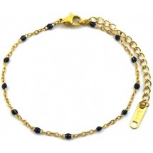 AA 0194 - Armband - Stainless Steel - Dots.