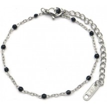 AA 0202 - Armband - Stainless Steel - Dots.