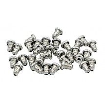 AB 0021 Earring Backs Stainless steel 30pcs