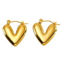 AB 0109 - Oorbellen - Stainless Steel - 2x1.8cm