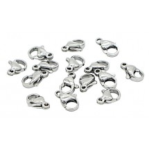 AB 0279 Stainless steel Claps 15pcs