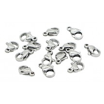 AB 0279 Stainless steel Claps 15pcs