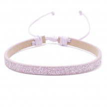 AB 0045 - Armband - PU Leder - Trekkoordsluiting