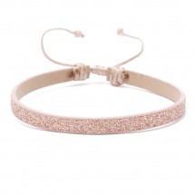 AB 0124 - Armband - PU Leder - Trekkoordsluiting