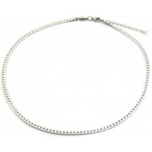 AB 0124 - Necklace - Stainless Steel - 4mm