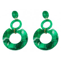 AC 0104 - Oorbellen - Acryl - 6cm