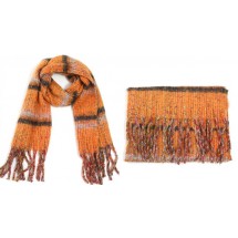 AC 0109 - Soft Scarf - Tassels- 180*60 cm