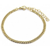 AC 0204 - Armband - Stainless Steel - 4 mm - Chain