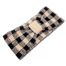 SK 0013 Chekered Winter Headband