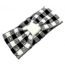 SK 0019 Chekered Winter Headband