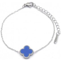 AD 0058 - Armband - Stainless Steel - Klaver