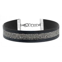 AF 0075 Choker Glamour-Black