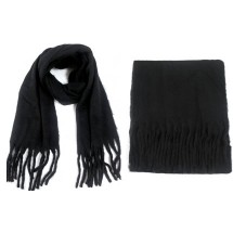 AF 0136 - Soft Scarf - Tassels- 200*43 cm