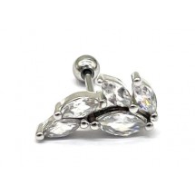 AF 0006 - Oorpiercing - Stainless Steel - 316L