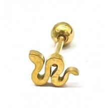 AF 0007 - Oorpiercing - Stainless Steel - 316L - Slang