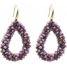 AF 0333 - Faceted Glass Beads - 6cm