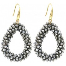 AF 0058 - Faceted Glass Beads - 6cm