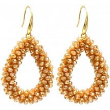 AF 0085 - Faceted Glass Beads - 6cm
