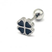 AA 0103 - Oorpiercing - Stainless Steel - 316L - Klaver