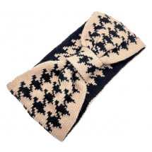 SK 0028 Chekered Winter Headband