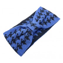 SK 0027 Chekered Winter Headband