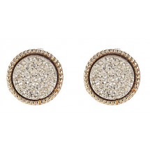 AK 0033 - Sparkling Earrings - Rond - 1,4 cm