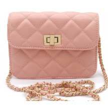 AK 0242 - PU Lederen Tas - 17,5*13*5,5cm