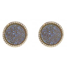 AK 0312 - Sparkling Earrings - Rond - 1,4 cm