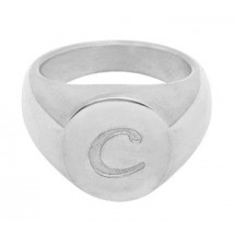 AKK 0005 - Stainless steel - Zegelring - MT 16 - C