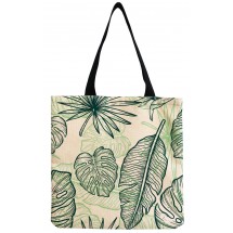 AC 0110 - Shopper met print - 38 x 40 cm
