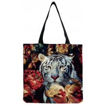 AB 0084 - Shopper met print - 38 x 40 cm