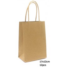 AK 0266 Papieren giftbag 17x12cm/ 12 stuks