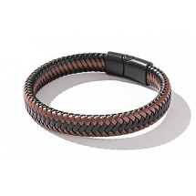AH 0251 Gevlochten heren armband 