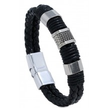 AC 0070 Lederen armband 21cm