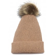 SA 0010 Beanie with Pompon Pink