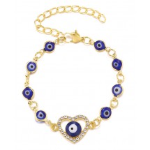 AB 0200 Armband met geslepen kristal