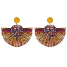 AF 0323 Artificial Gemstones/ FanshapedTassel