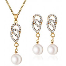 AF 0257 Parel setje/Crystals