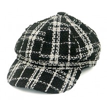 SK 0043 Cap Black Plaid