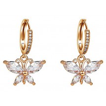 AB 0271 Zirkonia/Copper Butterfly