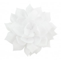 AK 0136 - Haarbloem met clipsluiting - 7cm