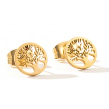 AA 0201 Stainless steel/Tree of Life
