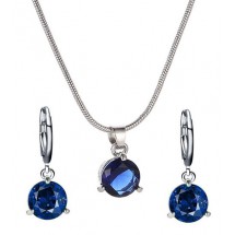 AF 0302 Setje ketting en oorbellen